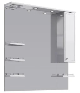 Зеркало-шкаф Aqwella Барселона с подсветкой