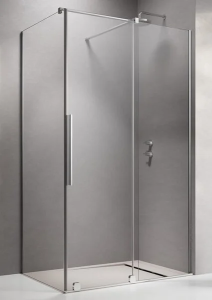 Душевая дверь Radaway Furo KDJ, 57,2 x 200 см, стекло прозрачное, профиль хром, правая, 10104572-01-01R