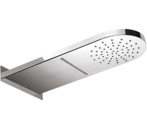 Верхний душ настенный 50x20 см Remer 350MMCAX, хром