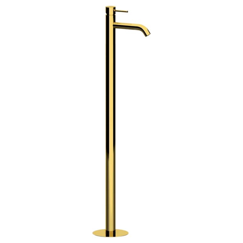 Смеситель для раковины Remer X Style X18DO, золото глянцевое