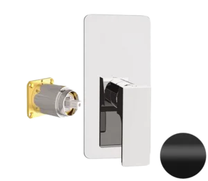 Смеситель .для душа Remer Absolute AU30KBNO, черный матовый