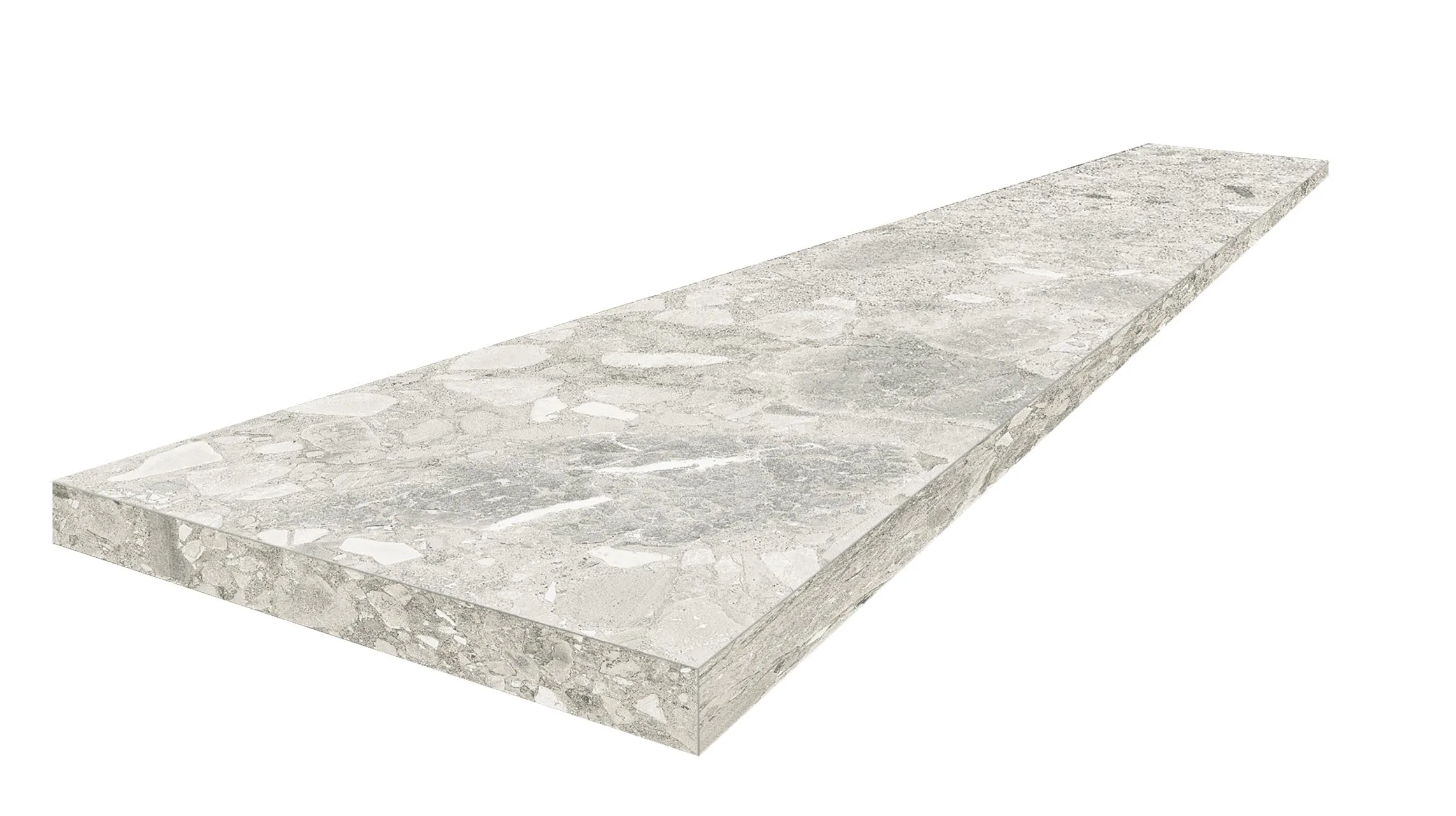 Ступень Coliseum BRERA WHITE SCAL.120 ANG.SX / БРЭРА УАЙТ 120 угловая левая