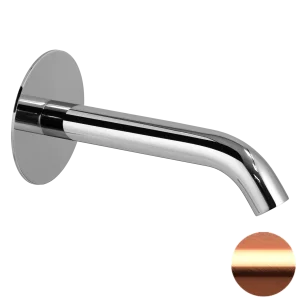 Излив настенный 16 см Remer X Style 91XF90RP, медь брашированная