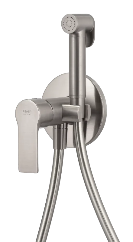 Гигиенический душ со смесителем Remer Energy EY65WXV, сталь