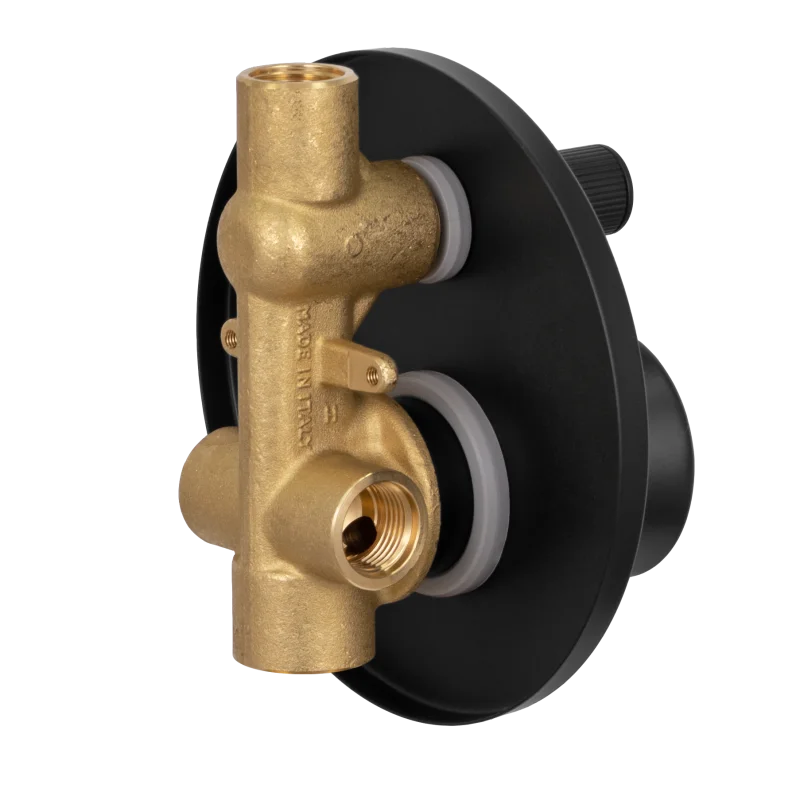 Смеситель для душа Remer Element ET09HNO, черный матовый