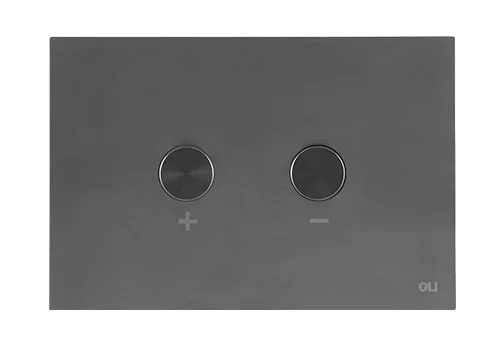 Кнопка смыва пневматическая OLI Blink 882567 Gun Metal