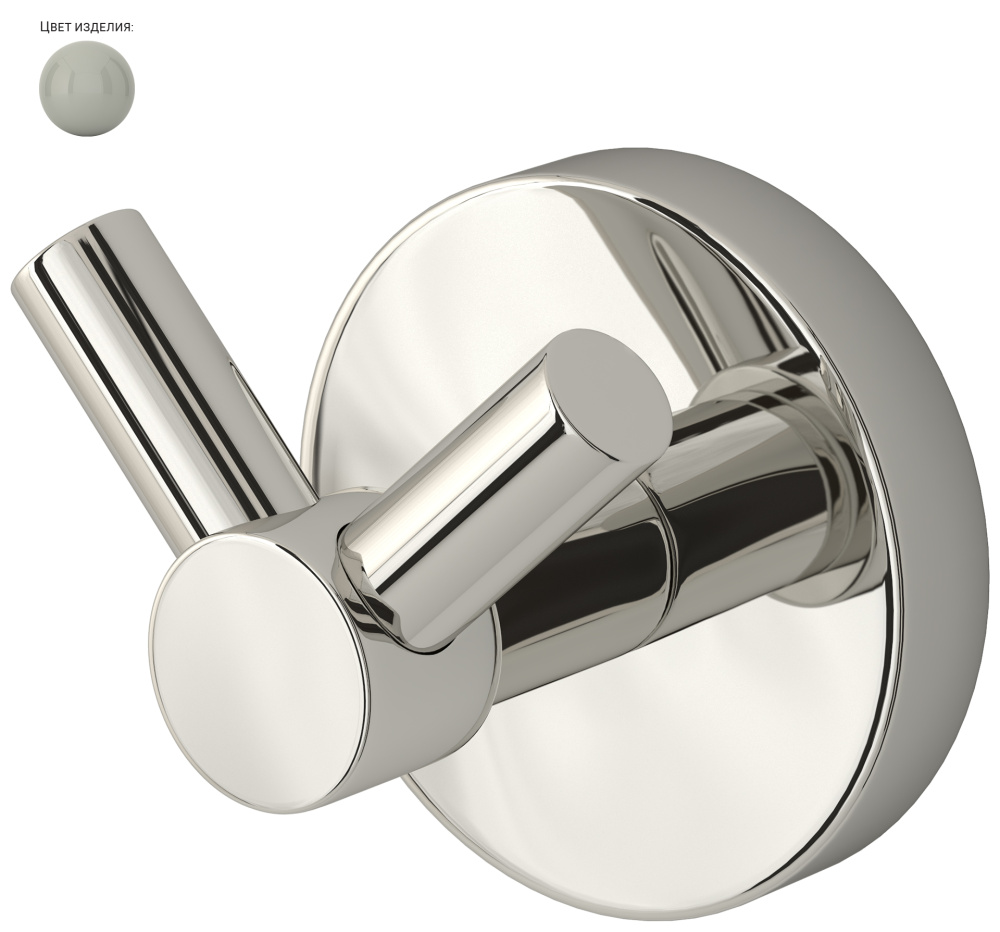 Вешалка ВИКТОРИЯ настенная / L 50 (RAL 7038 Агатовый серый), арт.7038-3007-0000