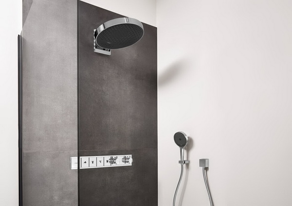 Ручной душ Hansgrohe Rainfinity 130, 3jet, матовый черный, 26864670