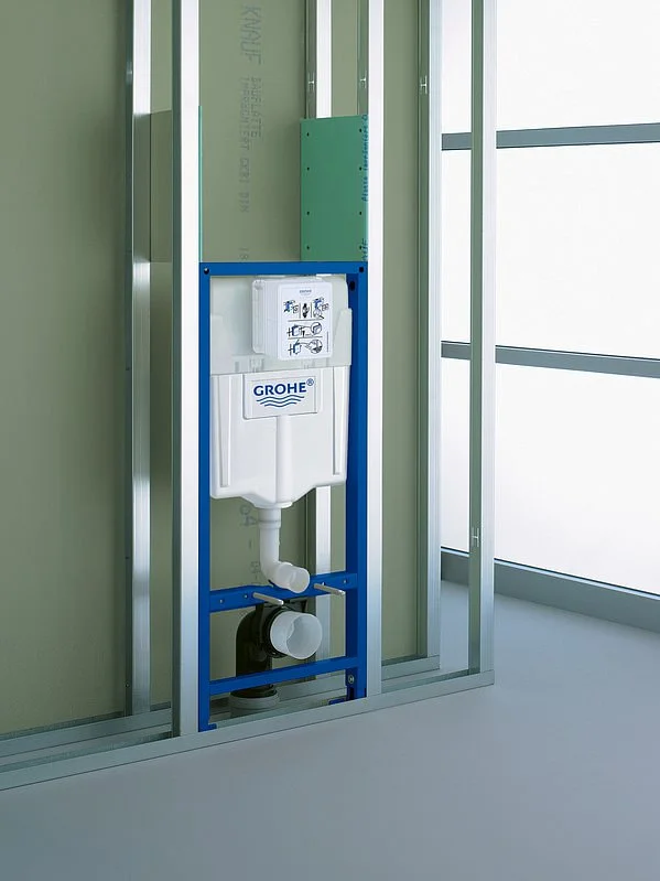 Инсталляция для унитаза Grohe Rapid SL с кнопкой Grohe Skate Cosmopolitan (хром)