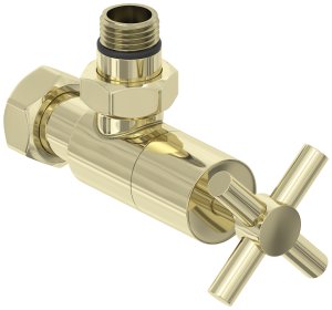 Вентиль Сунержа угловой крест (G 1/2" НР х G 3/4" НГ)