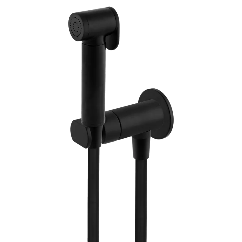 Гигиенический душ со смесителем Remer X Style N64WNO, чёрный матовый