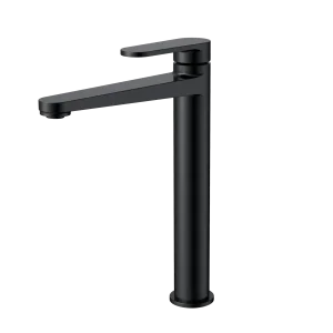 AQM6914MB Novara Смеситель для свободностоящей раковины, цвет черный матовый