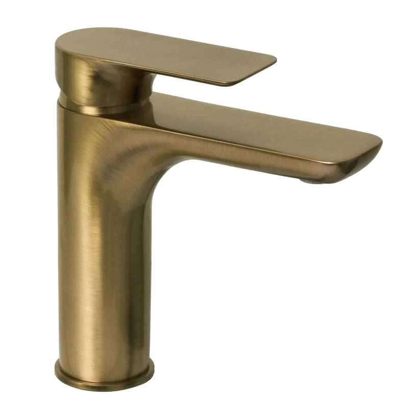 Смеситель для раковины Remer Infinity I12VO, состаренная латунь