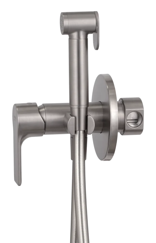 Гигиенический душ со смесителем Remer Energy EY65WXV, сталь