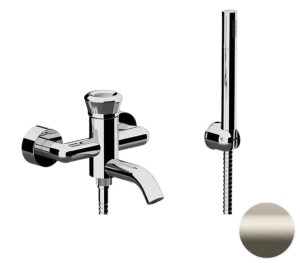 Смеситель для ванны Remer Element ET02XV, сталь
