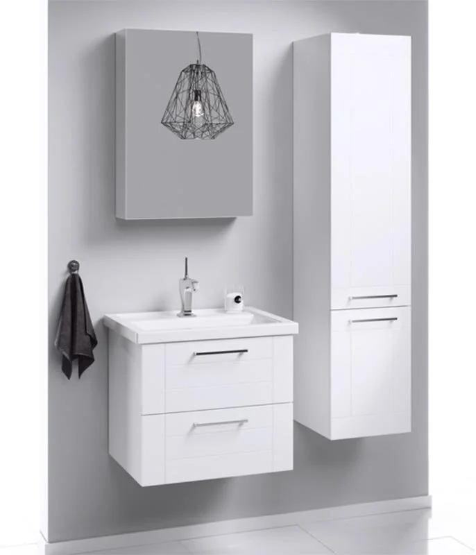 Шкаф-пенал подвесной Aqwella Манчестер 35 белый