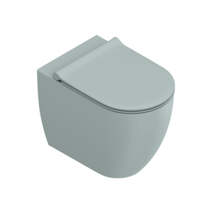 Унитаз напольный безободковый Catalano Sfera 55x35, атласная вода, арт.514550028