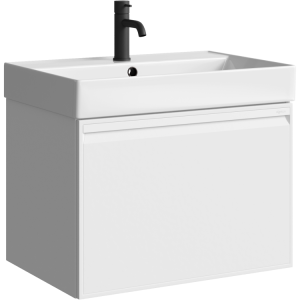 AQWELLA Pure подвесная тумба с умывальником в комплекте