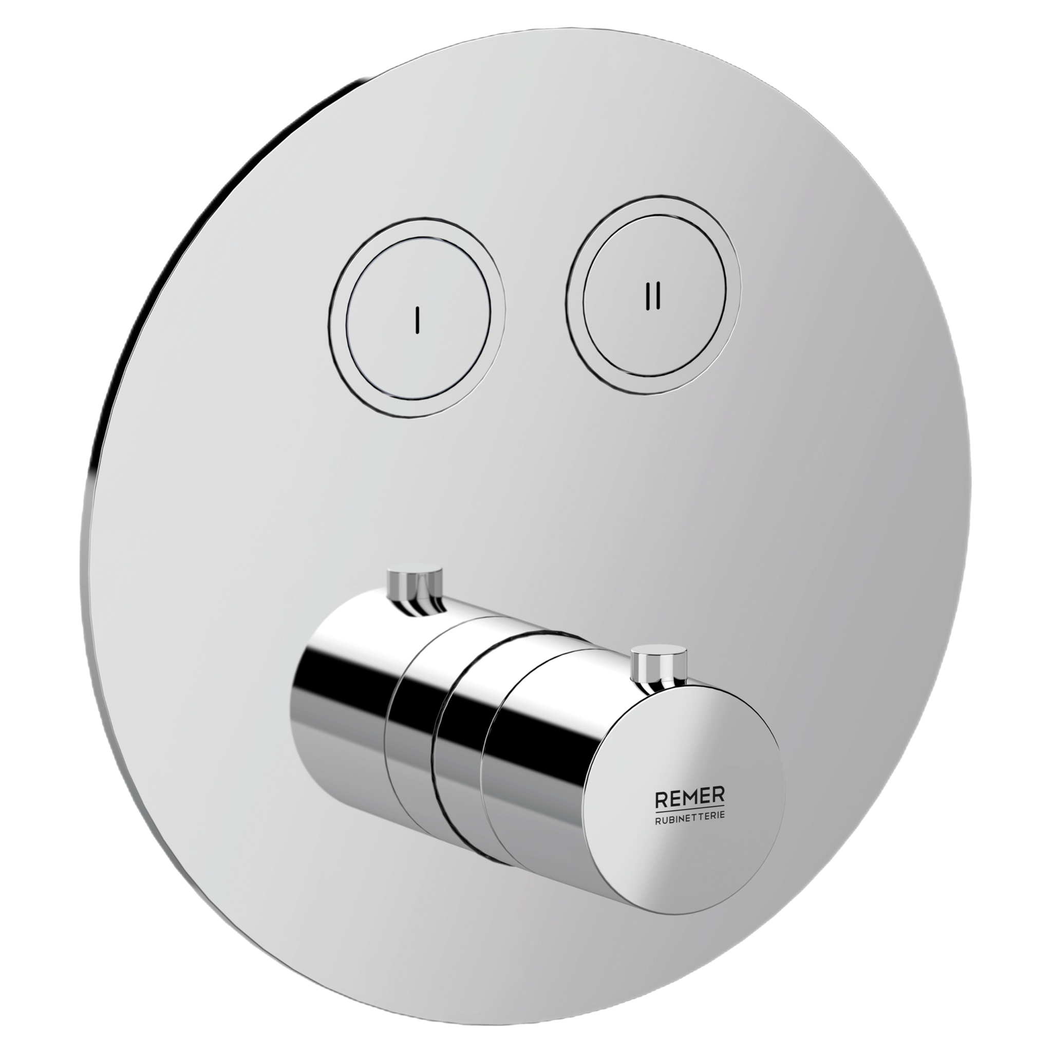 Смеситель термостатический для душа Remer X Style X99D2KB, хром