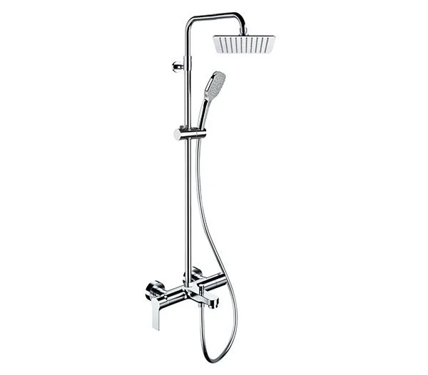 Душевая система с изливом Remer Energy EY34A8CPUFD25G, хром