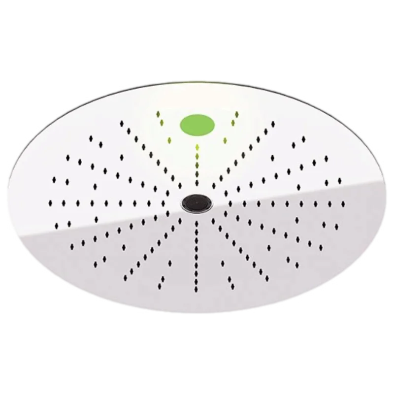 Верхний душ потолочный с подсветкой 44 см Remer INOX SS357REFM44G, хром