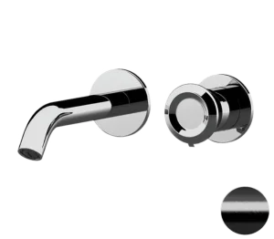 Смеситель для раковины Remer Element ET15PCFP, черный брашированный хром