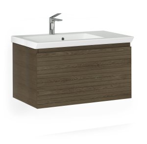 Тумба под умывальник Raval Meier 85 подвесной каштан