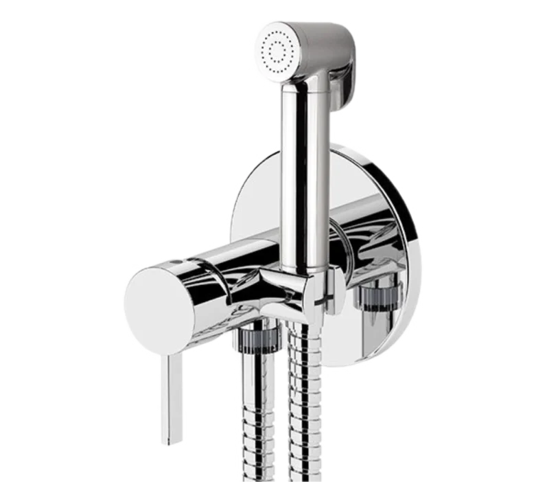 Гигиенический душ со смесителем Remer Metrica MC65W, хром