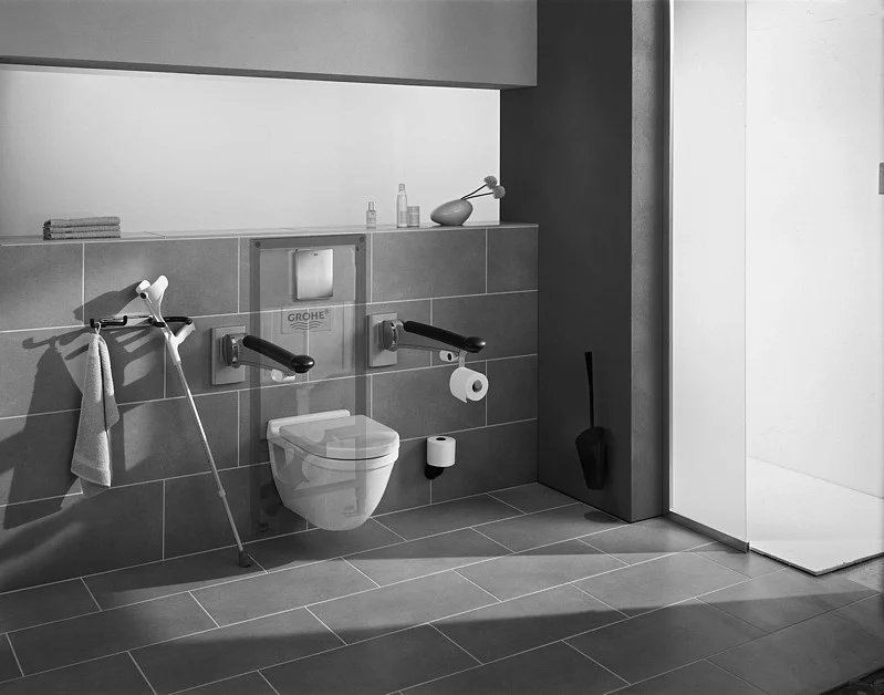 Инсталляция для унитаза Grohe Rapid SL с кнопкой Grohe Skate Cosmopolitan (хром)