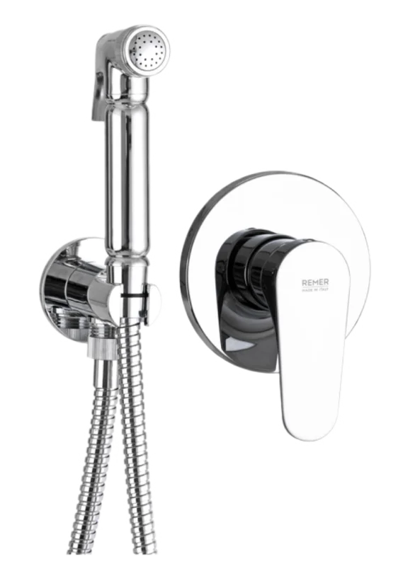 Гигиенический душ со смесителем Remer Class Line L30ES02332OL, хром