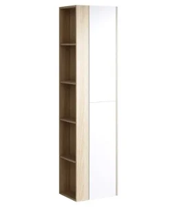 Шкаф-пенал подвесной Aqwella Майами дуб сонома