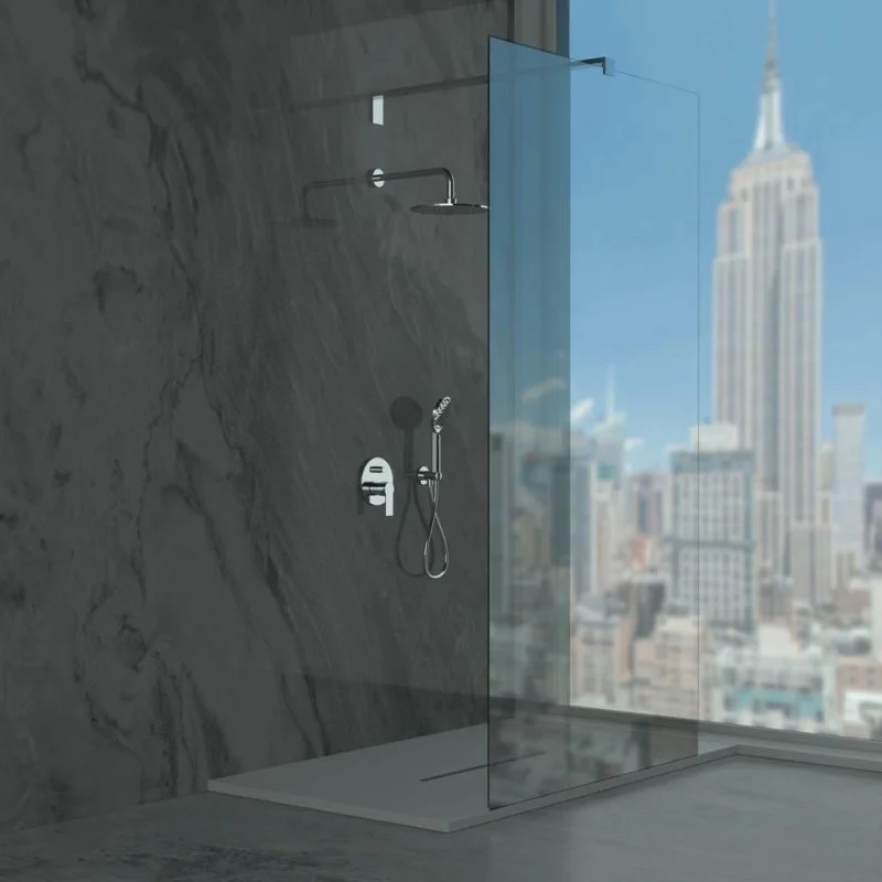 Душевая система Remer Energy EY09S02MD25MVB, хром