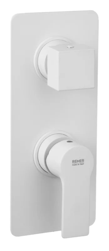 Смеситель для душа Remer Energy EY93KBBO, белый матовый