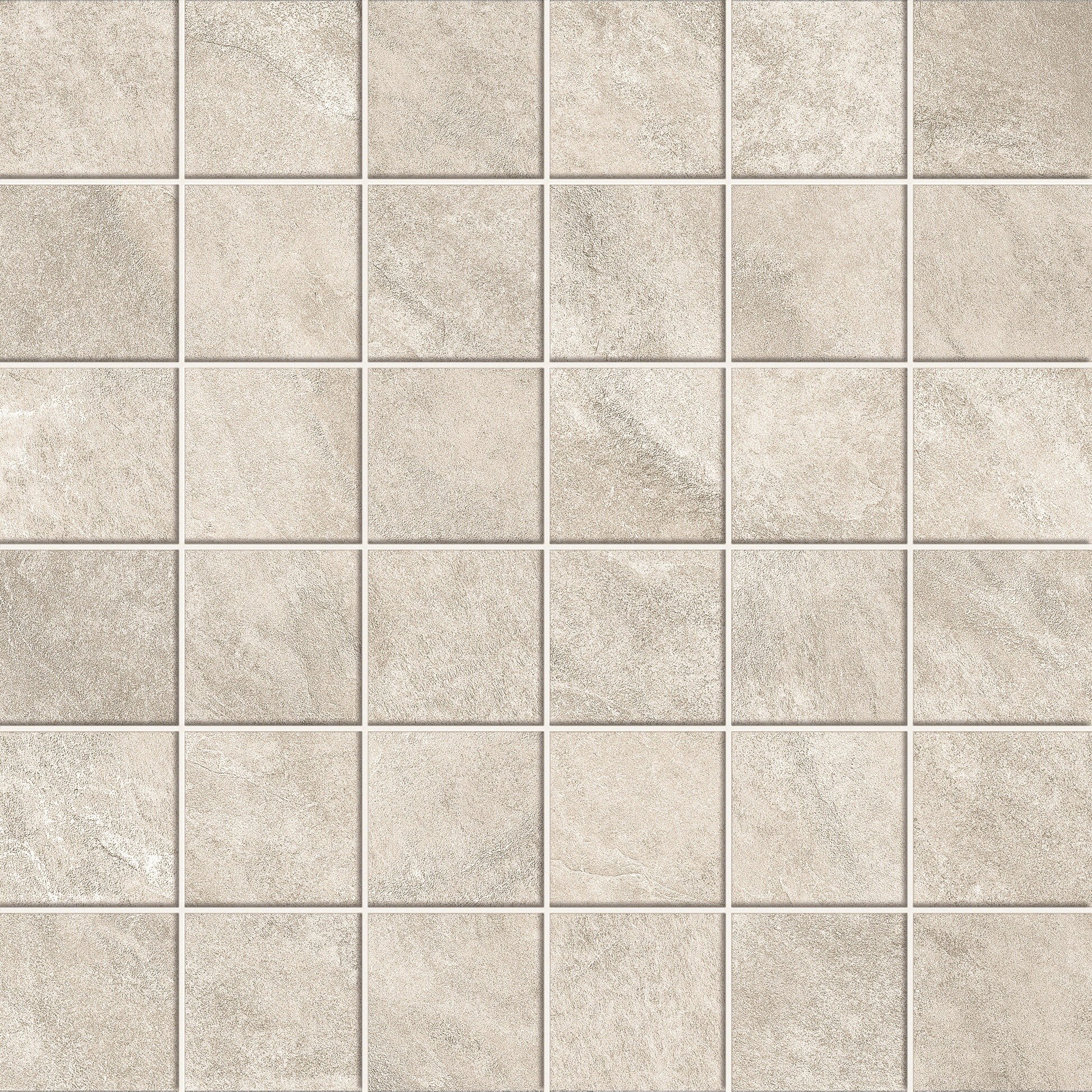Мозаика Rinascente Slate White Mosaic 30x30