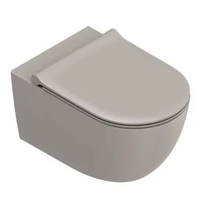 Унитаз подвесной безободковый Catalano Sfera 55x35, tortora матовый, арт.511550032