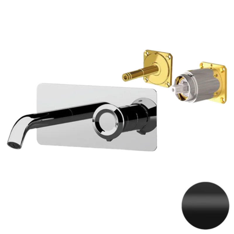 Смеситель для раковины Remer Element ET15KBNO, черный матовый