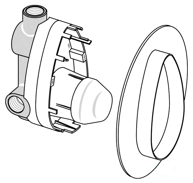 Скрытая часть Ideal Standard Attitude A2650NU