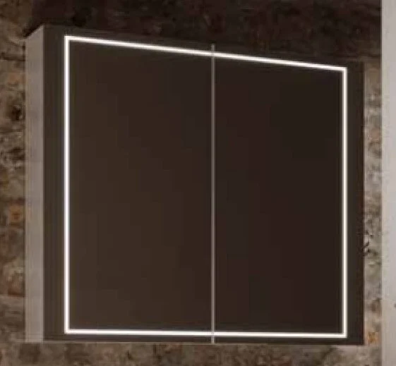 AQWELLA Simplex  зеркальный шкаф 70 см, цвет