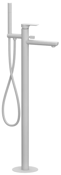 Смеситель для ванны Remer Infinity I08BO, белый матовый