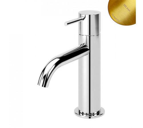 Смеситель для раковины ручка тип 2 Bruma Leaf 167 001 2SR Sunrise