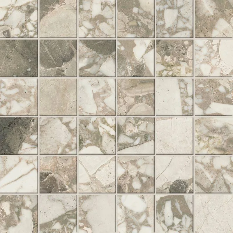 Мозаика Forte dei Marmi Ceppo Ap. Cream Mosaic Lap 30*30