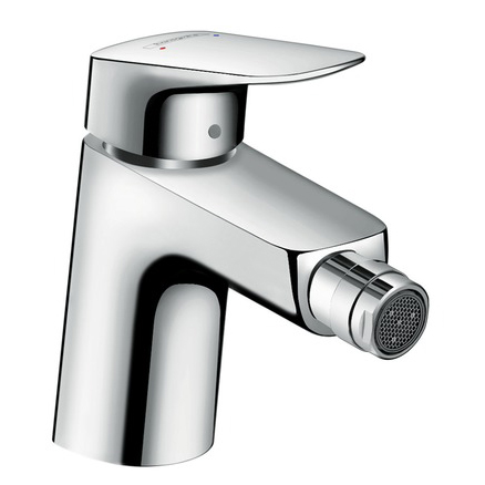 Смеситель для биде Hansgrohe Logis 110 Fine, с донным клапаном, хром, 71201000