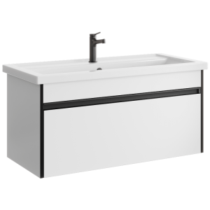 AQWELLA Urban подвесная тумба с умывальником в комплекте