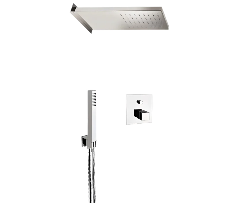 Душевая система термостатическая Remer Q-Elegance QT09S027SDQSS, хром