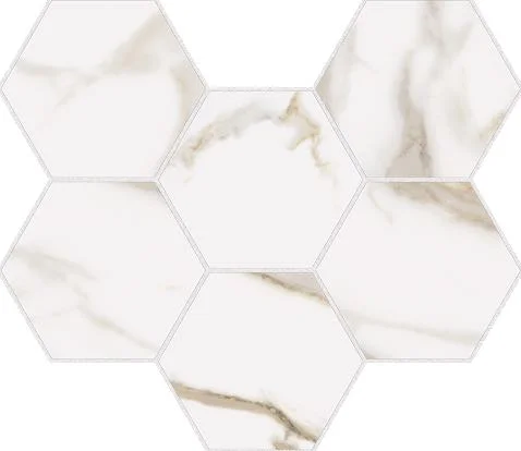Мозаика Charme Evo CALACATTA MOSAICO HEXAGON 25*29