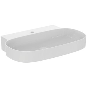 Раковина Ideal Standard Atelier Linda-X 75x50 см T499101 без перелива, шлифованный низ, белый глянцевый
