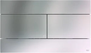 Кнопка смыва механическая OLI Slim 659046 хром матовый