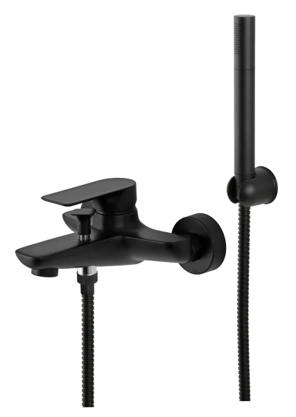 Смеситель для ванны Remer Infinity I02NO, черный матовый