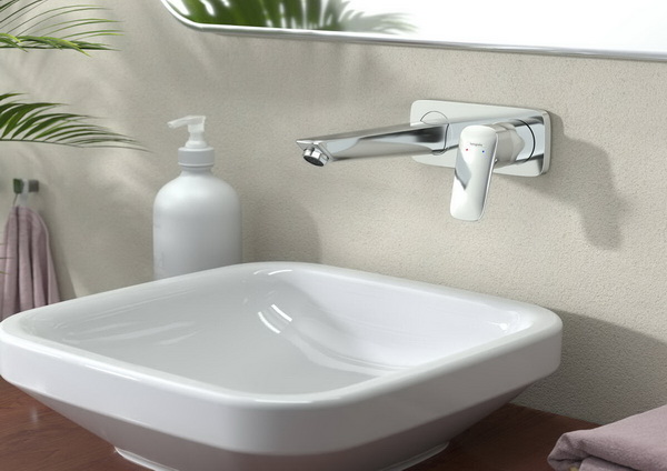 Смеситель для умывальника Hansgrohe Logis скрытого монтажа 195мм хром для монтажного BOX'a 13622180