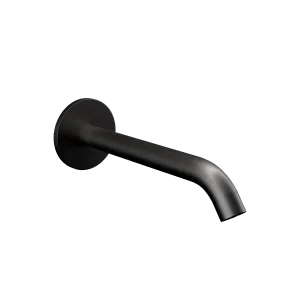 Излив настенный 16 см Remer X Style 91XCFP, черный брашированный хром